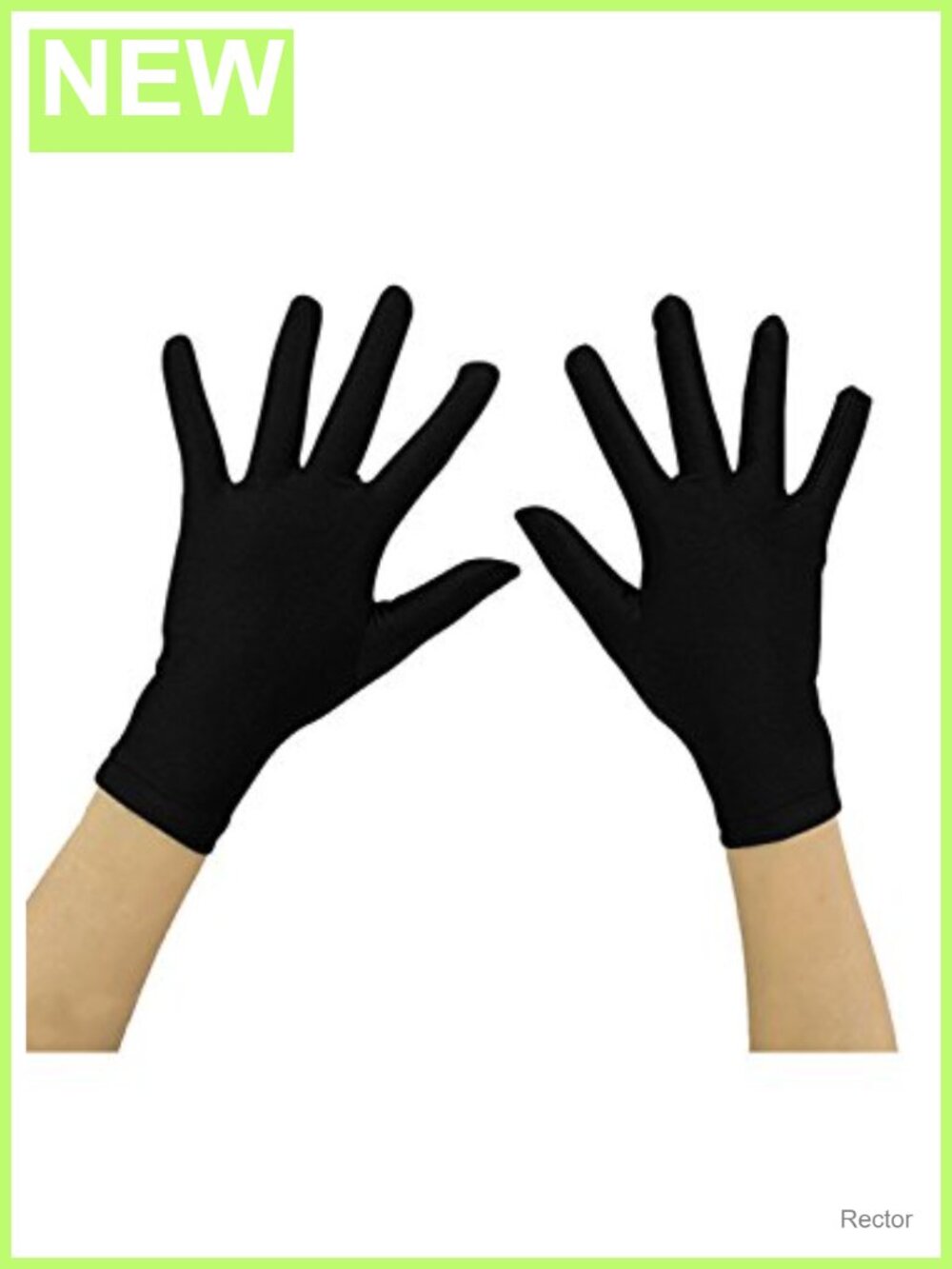Kids Spandex Full Finger Costume Gloves Wrist Length Dance Party